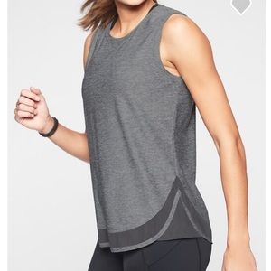 Athleta Cadence Heather Tank size small